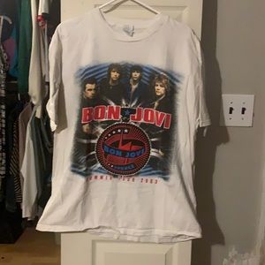 Bon Jovi - 2003 Summer Tour Concert Shirt